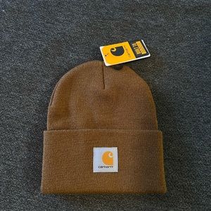 Carhartt brown beanie